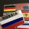 3D aluminum car sticker for Mini One Cooper R50 R52 R53 R55 R56 R57 R58 R60 R61 PACEMAN COUNTRYMAN CLUBMAN COUPE ROADSTER
