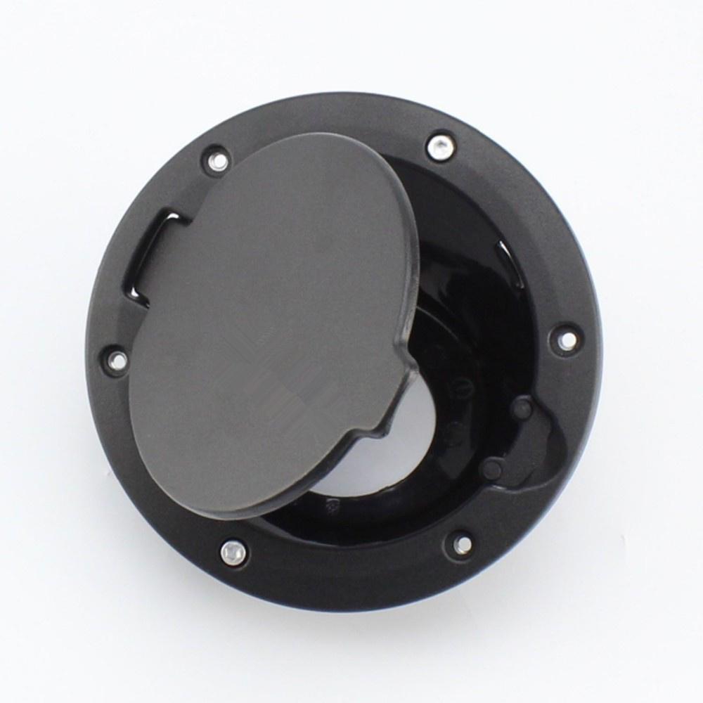 Для Jeep Wrangler JK 2007-2018 черная нержавеющая сталь + крышка топливного бака из АБС-пластика