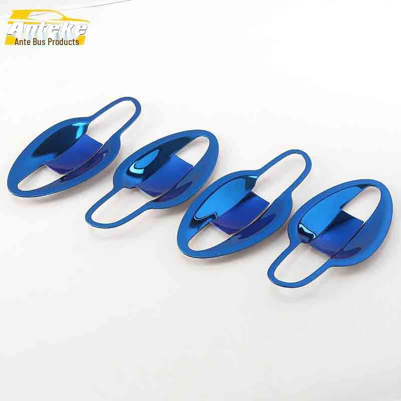 CX-4 Stainless Steel Door Bowl Protector - Anti-Scratch Outer Handle Film Accessory.