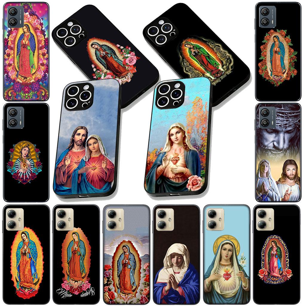Phone Cover for Apple iPhone 17 16 14 15 Pro Max Plus 15+ 16E XR ProMax Air 16+ Casing Flexible Case Virgen de Guadalupe