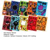 Cartoon Game Stickers Make-a-Face Stickers for Kids DIY Game Character Stickers for Party Supply Class Reward Book Decor Birthday Gifts