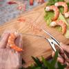 Shrimp Peeler Stainless Steel Prawn Shrimp Peeling Plier Deveiners Kitchen Crayfish Tools