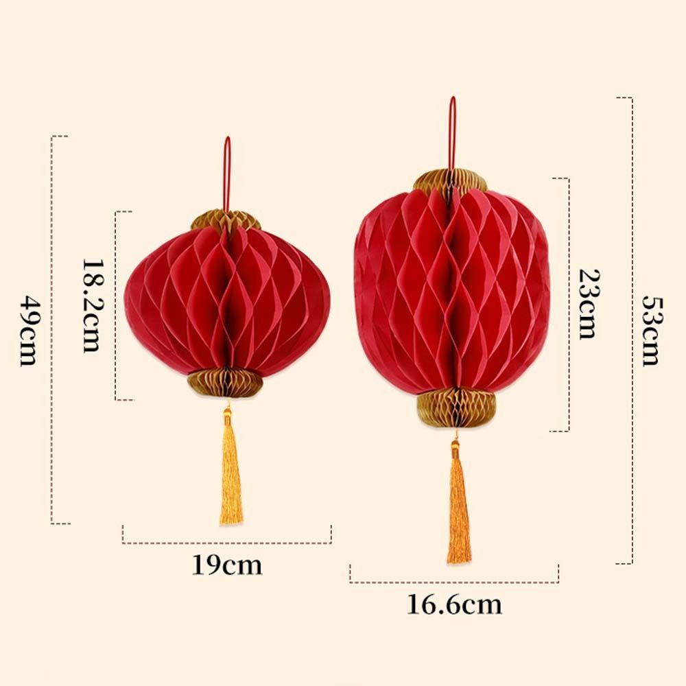 Traditional Chinese New Year Lanterns Blessing Spring Festival Supplies  New Year Gift