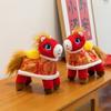New Year Horse Plush Doll With Ultra Soft Short Pile For Home Decor And Collectors