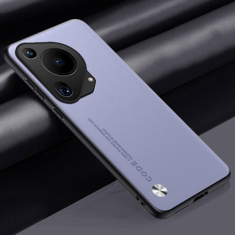 Обычный чехол из искусственной кожи для Huawei Pura 70 Ultra, матовый силиконовый противоударный защитный чехол с мягким краем для телефона Huawei Pura 70 Pro Plus 70pro+