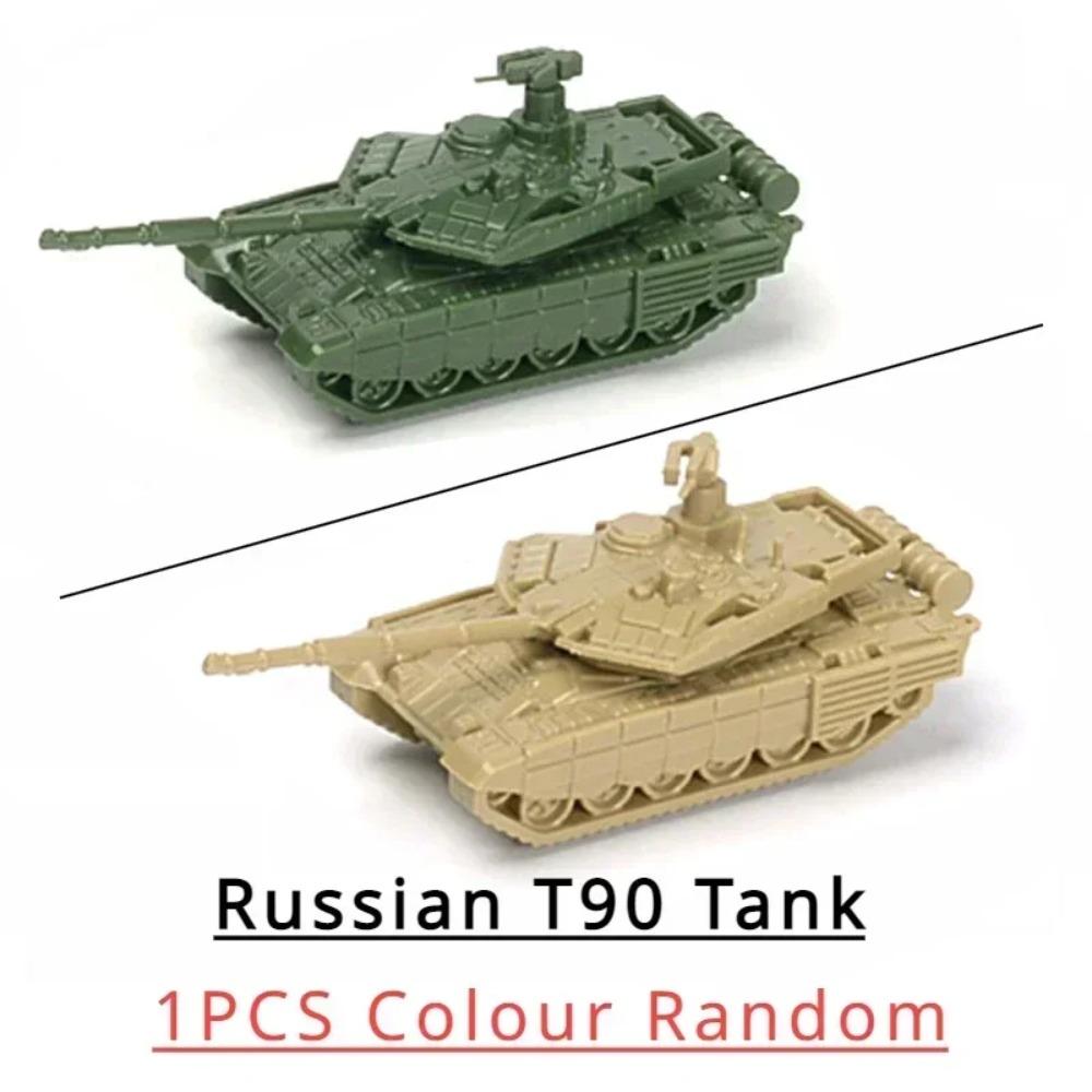 1/144 4D Классическая модель танка времен Второй мировой войны Немецкий Тигр Леопард Американский M1A2 Российский Т-80 Израильский MA4 Китайский 59 Пластиковые танки для песочницы Игрушка