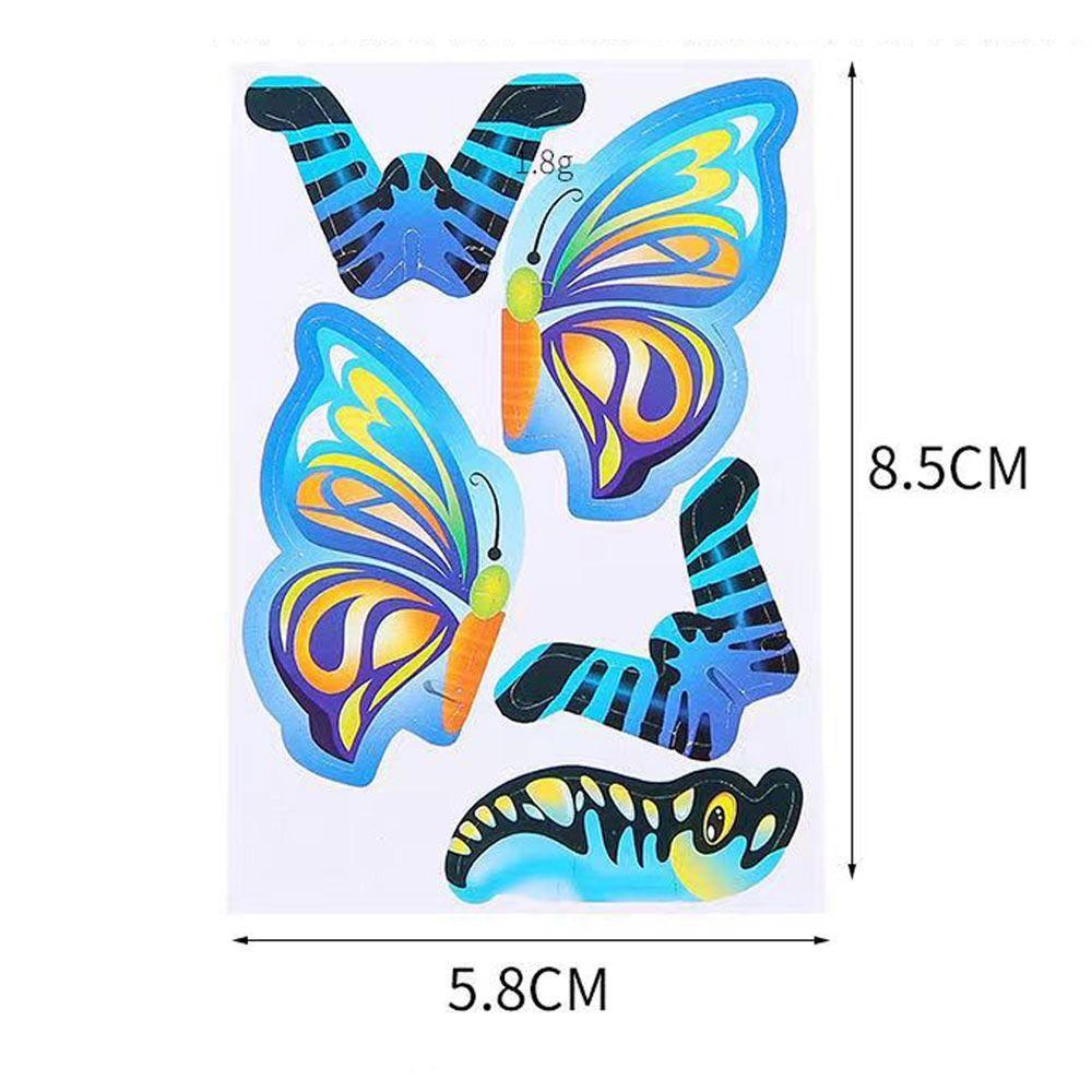 25Pcs Toys Insect Jigsaw 3D Puzzle Cards Creative Puzzle Blocks