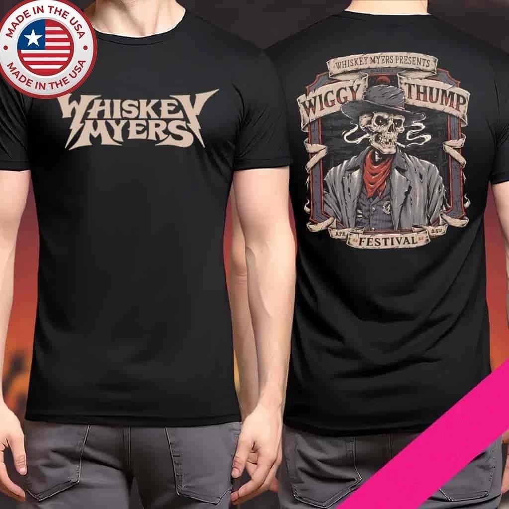 Футболка унисекс Whiskey Myers Wiggy Thump Festival 2026
