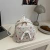 Women Street Style Patterned Backpack With Durable Material For Daily Use