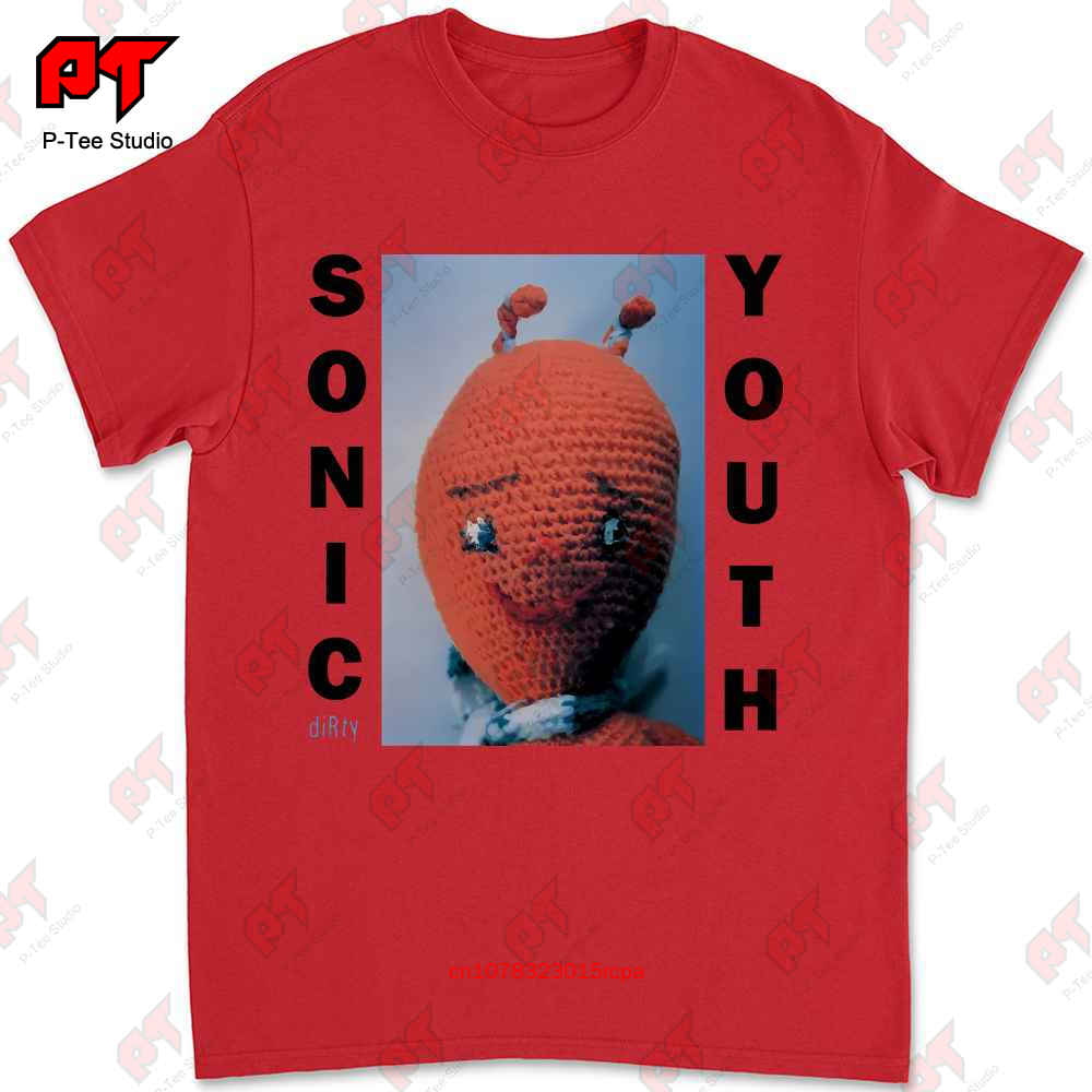 Sonic Youth Грязная Редкая Футболка 9HJB