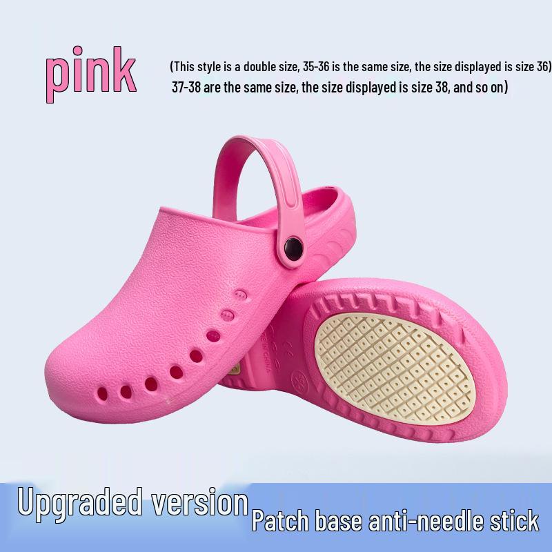 Non-Slip Closed-Toe EVA Surgical Clogs - Soft, Breathable, Comfort for Medical Staff