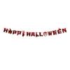Hanging Halloween Skull Pulling Flag Papper Scary Banners Halloween Hanging Flag  Ghost Festival