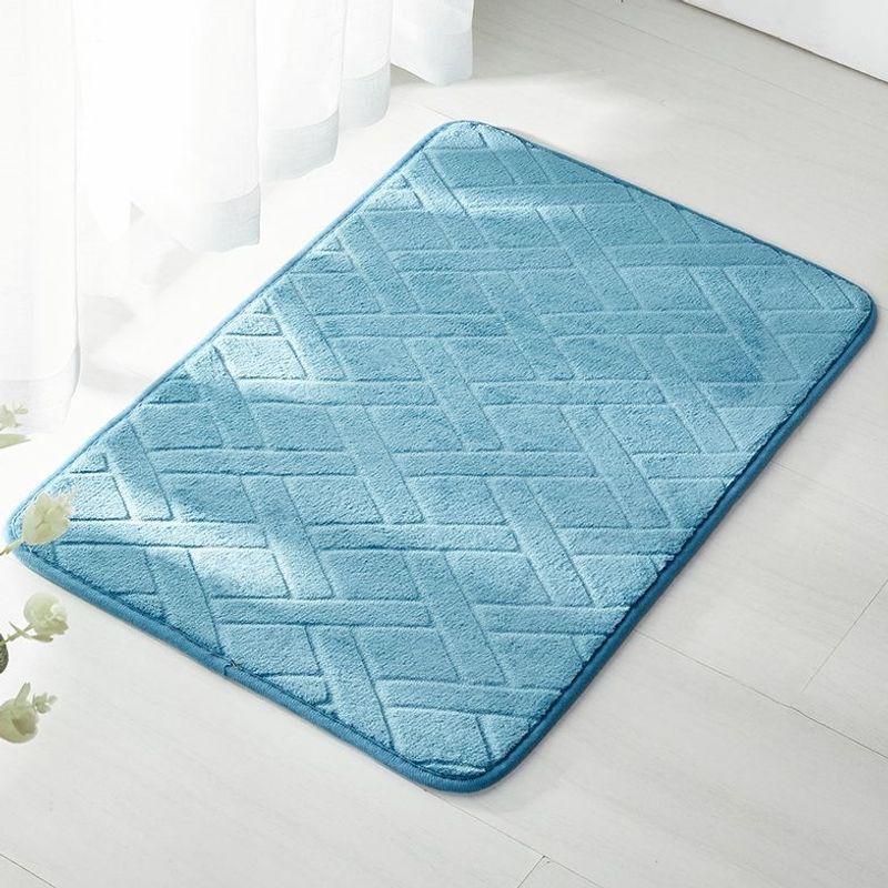 Thick Absorbent Bathroom Mat - Multi-Purpose Floor, Door, and Bedroom Carpet Mat