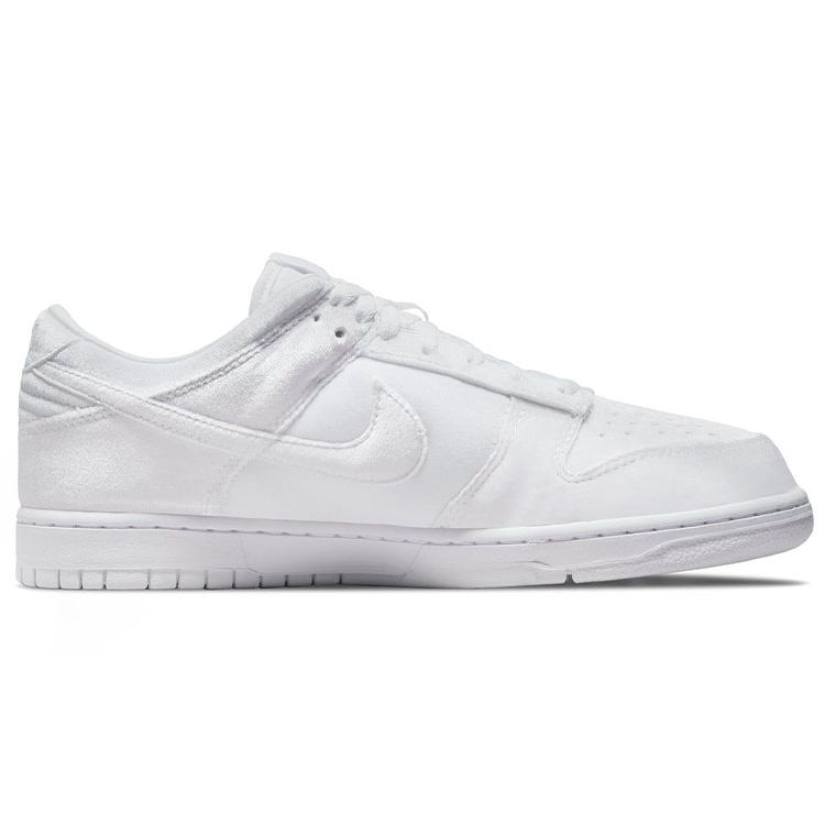 Dover Street Market x Nike Dunk Low Белые Велюровые Унисекс Кроссовки DH2686-100