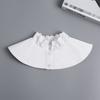 Women Fake Collar Half Shirt Ladies Shirt Fake False Collar For Women Black Woman Detachable Collar Lace Lapel Faux Col Tie