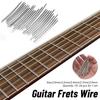 2.7mm Guitar Fret Wire Stainless Steel Guitar Replacement Parts New Fingerboard Frets Ukulele