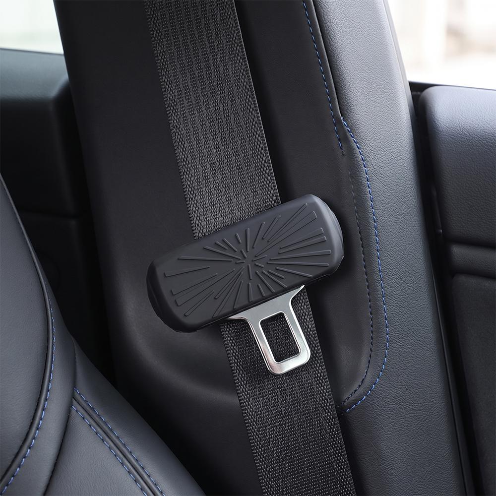 For Tesla Model 3 Highland Model Y Juniper Model 3/ Y Car Seatbelt Buckle Cover Anti-scratch Protector Auto Interior Accessories