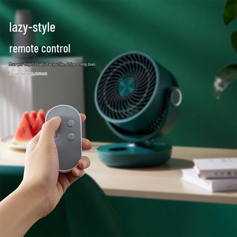 Amiqoo Rechargeable Oscillating Desktop Air Circulator Fan