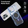 Чехол для iPhone 16 Pro Max, совместимый с MagSafe, прозрачная накладка для телефона из ТПУ+ПК