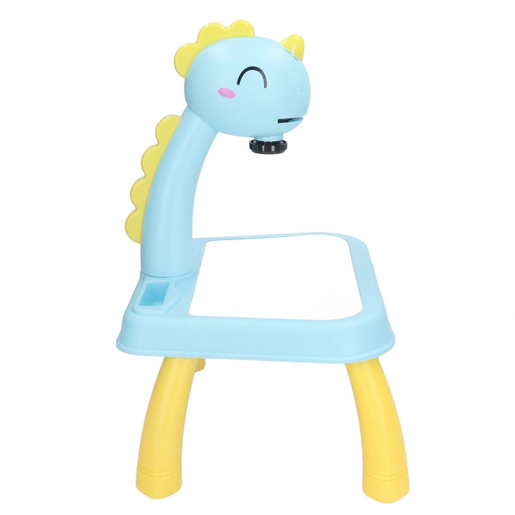 Проекторный стол для рисования Милый дизайн с динозаврами Яркие цвета Съемный Проектор для детей Образование