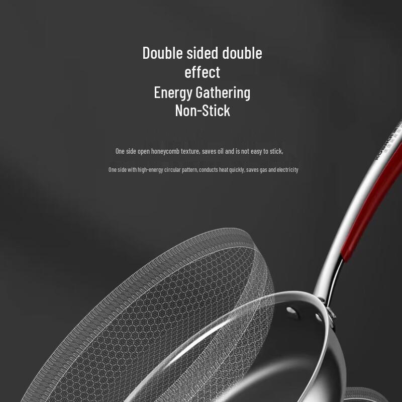 KOBACH 316 Stainless Steel Frying Pan