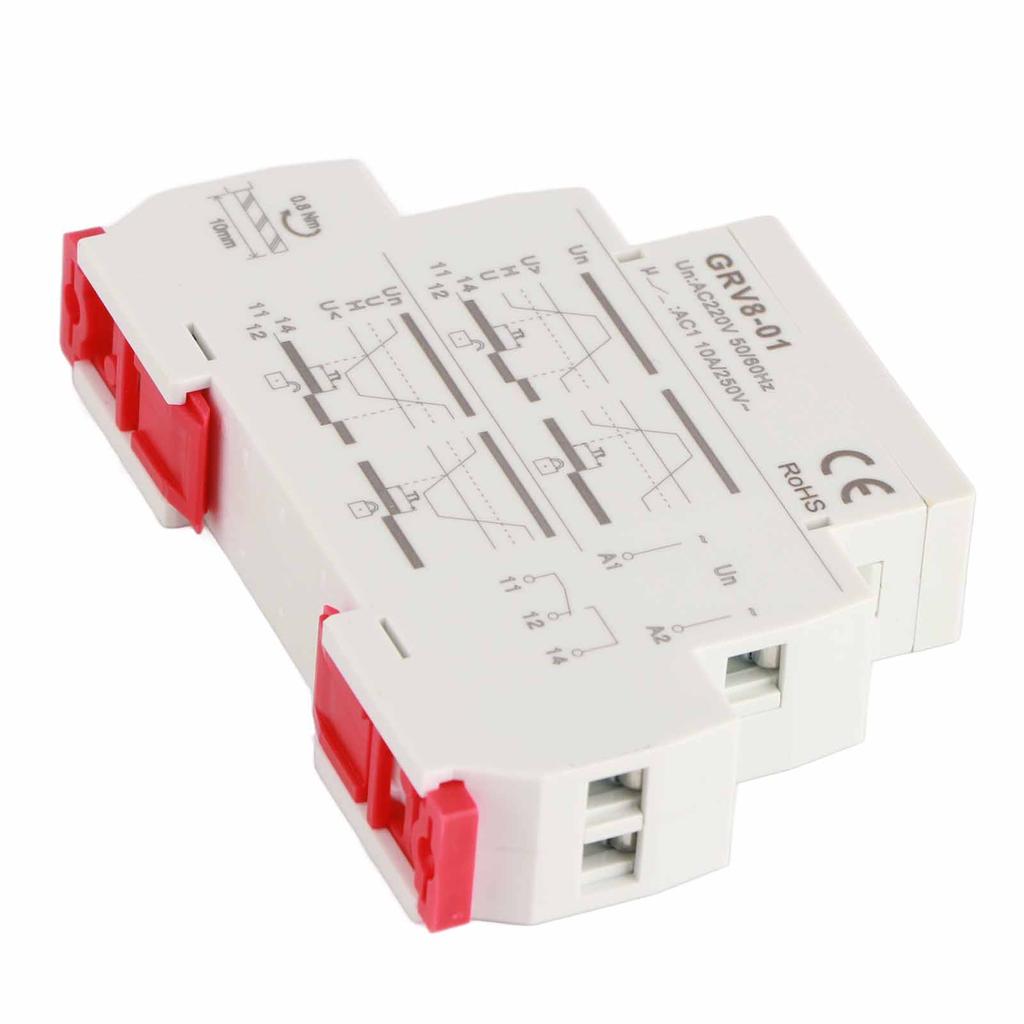 GRV8‑01 Single Phase Voltage Control Monitoring Relay Over Voltage Protection (#1)