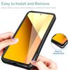 Чехол с полной защитой 360 для Xiaomi Mi 14T Pro 13T 12T 14 Ultra Redmi 14C 13C Противоударный чехол для Redmi Note 13 Чехол для телефона