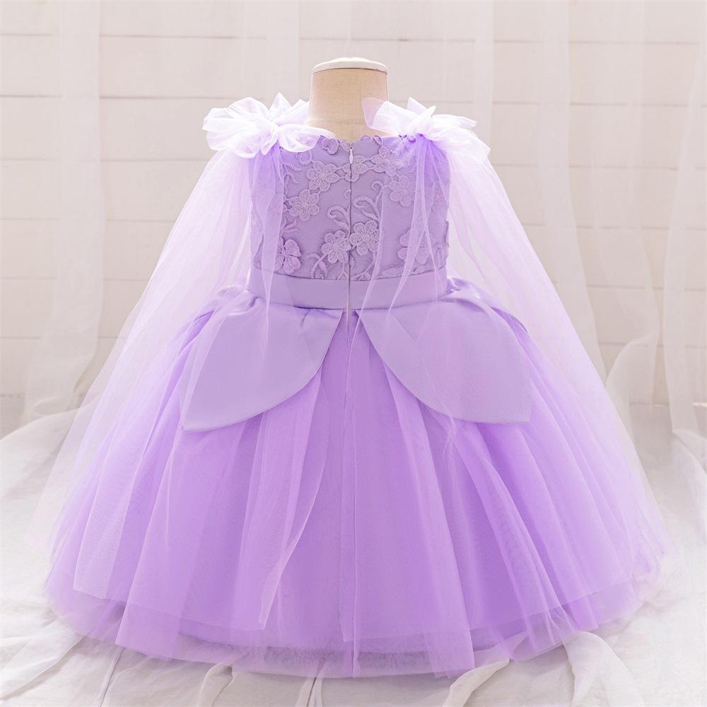 Christmas Dress Newborn Baptism Wedding White Dress for Baby Girl First Birthday Party Wear Toddler Girl Christening Gown Clothes