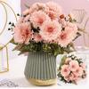 30cm Artificial Gerbera Bouquet Artificial Sunflower Gerbera Bouquet  Home Table Centerpiece