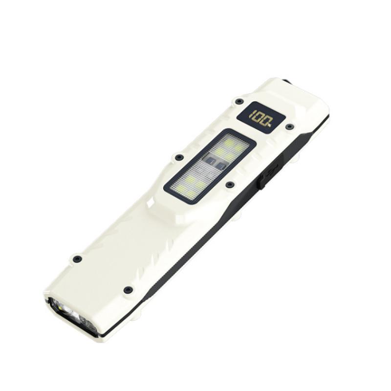 LED Ultra Slim Flashlight with Pen Clip Mini Camping Light IPX44 Waterproof Portable Pocket Flashlight 1200LM for Outdoor Hiking