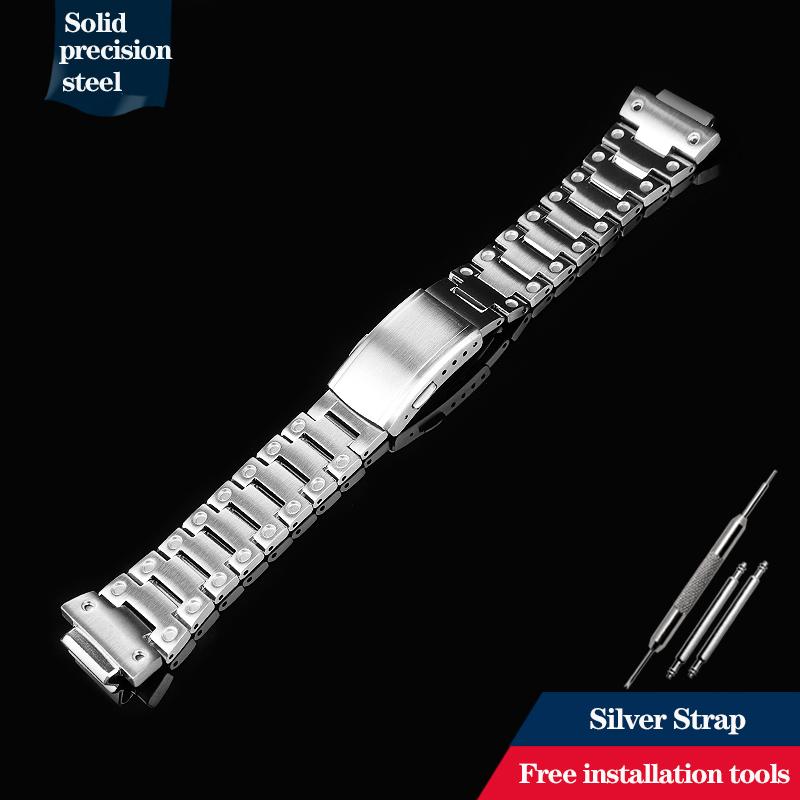 Высококачественный модифицированный корпус из нержавеющей стали с ремешком для Casio DW-5600 DW5600/5610 GW-B5600 GWM5610 Комплект Металлический браслет Безель Инструменты