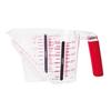 Softia Top-Mounted Measuring Cup 500, Red