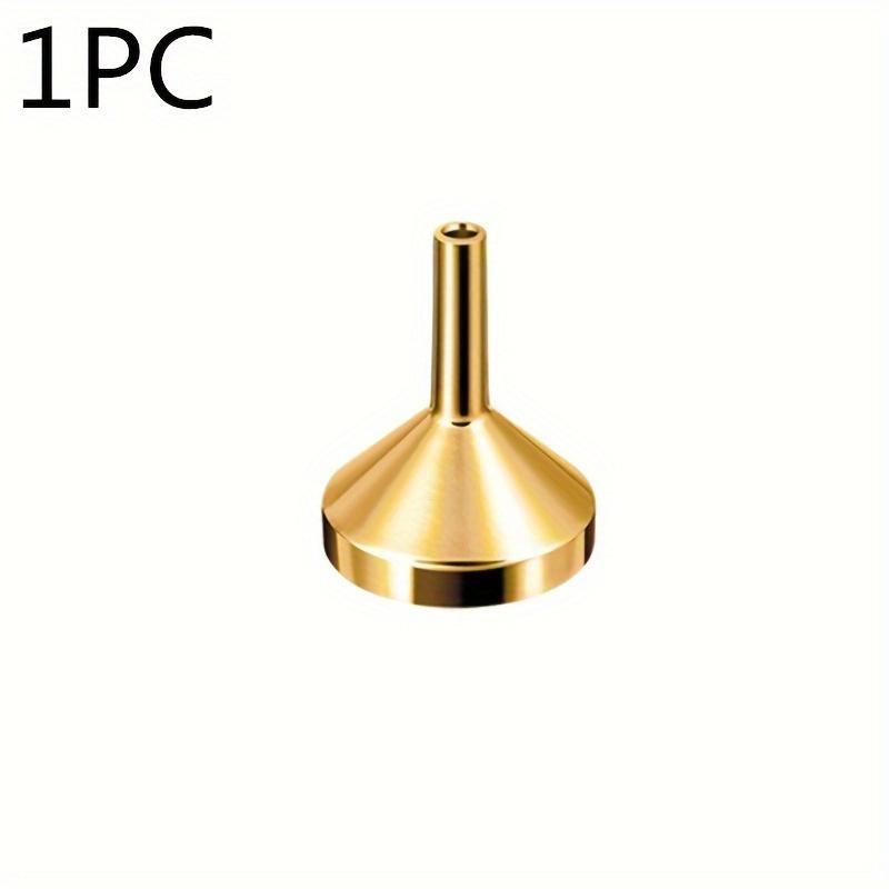 1pc/2pcs/4pcs Funnels, Mini Funnel, Oil Funnel, Liquid Funnel, Multi-functional Oil Funnel, Metal Funnel, Heat-resistant Oil Funnel For Milk, Wine,