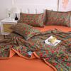2027 Skin-friendly Summer Cool Quilt Set or 1 Pcs Quilts Comfortable Breathable Air Condition Comforter Lightweight Summer Quilt