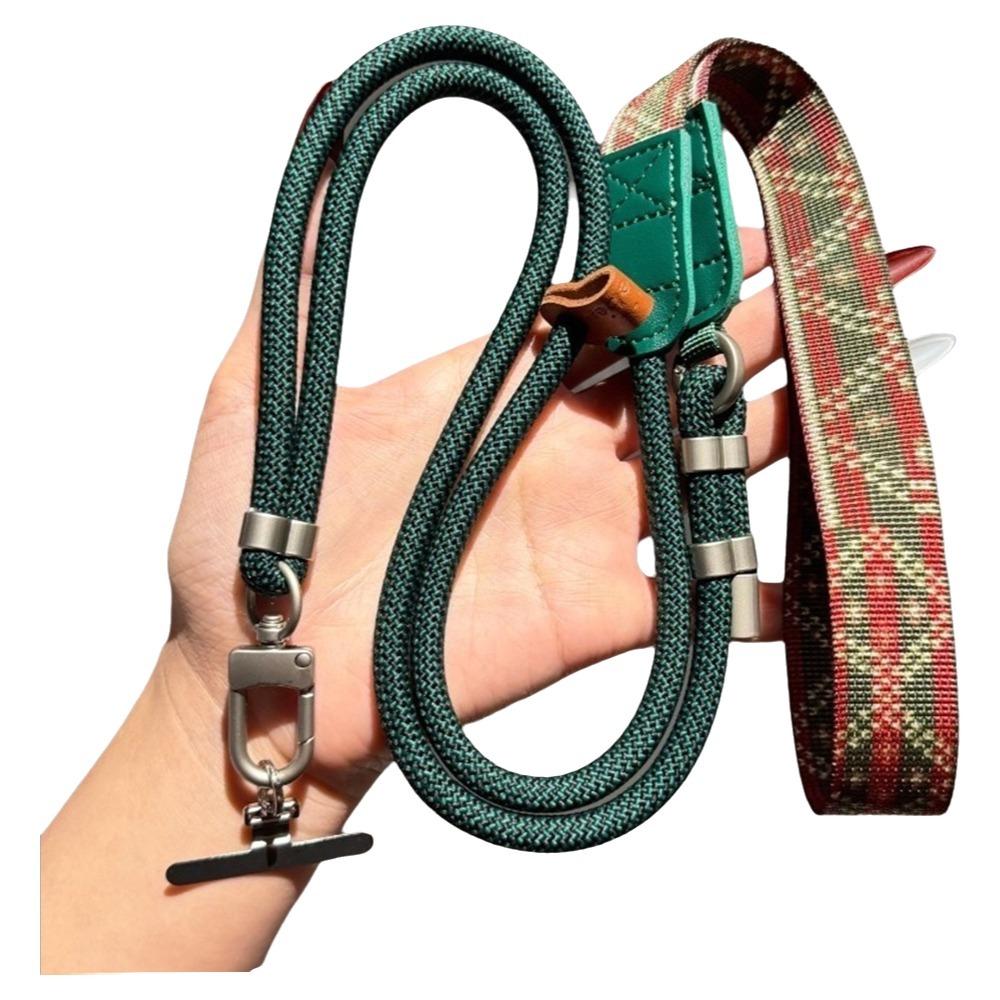 Metal Hook Phone Lanyard 360 Degree Rotation Long Hanging Rope  for Phone Case