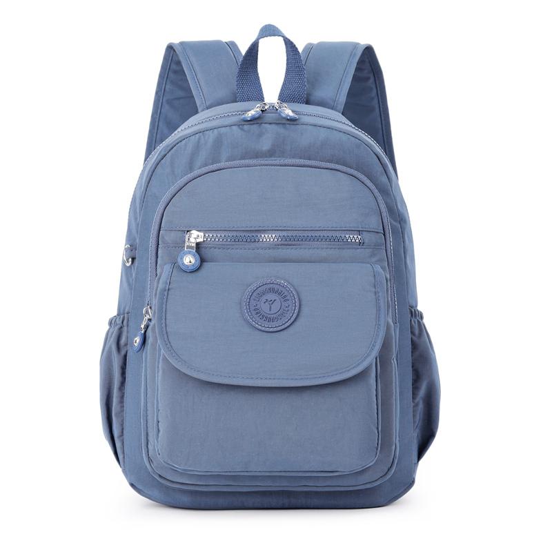 Однотонный рюкзак женский Оксфордский рюкзак школьный рюкзак для студента