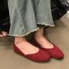 Flats Loafers Shoes Casual Shallow Women Shoes 2025 Spring New Trend Sandals Walking Fashion Canvas Dress Cozy Zapatillas Mujer