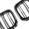 For BMW 5 Series F10 F11 F18 520 523 525 520d 530d 540i Grille Car Front Grille Kidney Racing Grill Gloss Black 10-17