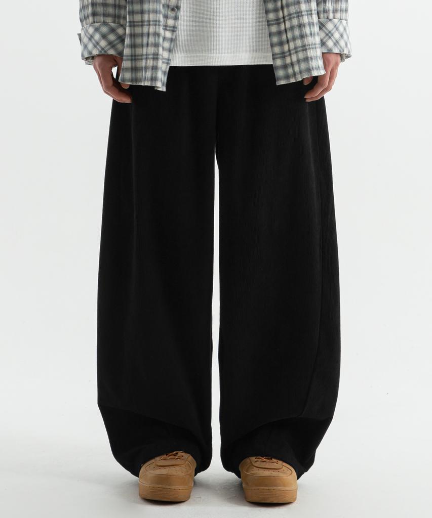 BRENSON Corduroy Curved Wide Pants ( 6 Colors )