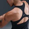 Nike Женские черные майки для йоги, умеренные, другие, HF5407-010