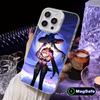 Game GI Mona White Translucent MagSafe Mobile Phone Case for iPhone 17 16 15 14 13 12 11 X XR XS 8 7 Air Pro Max Plus Cover