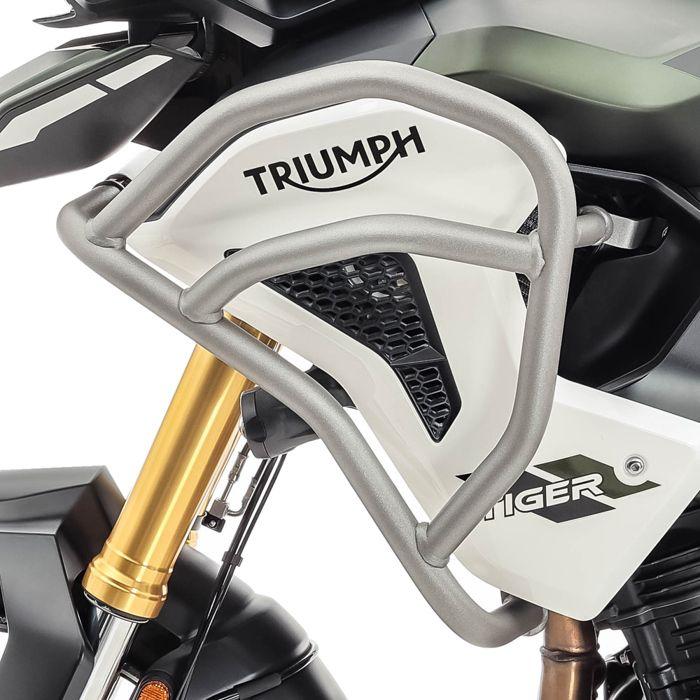 Pare carter haut pour Triumph Tiger 1200 GT/Pro 22-25 TG2 argent