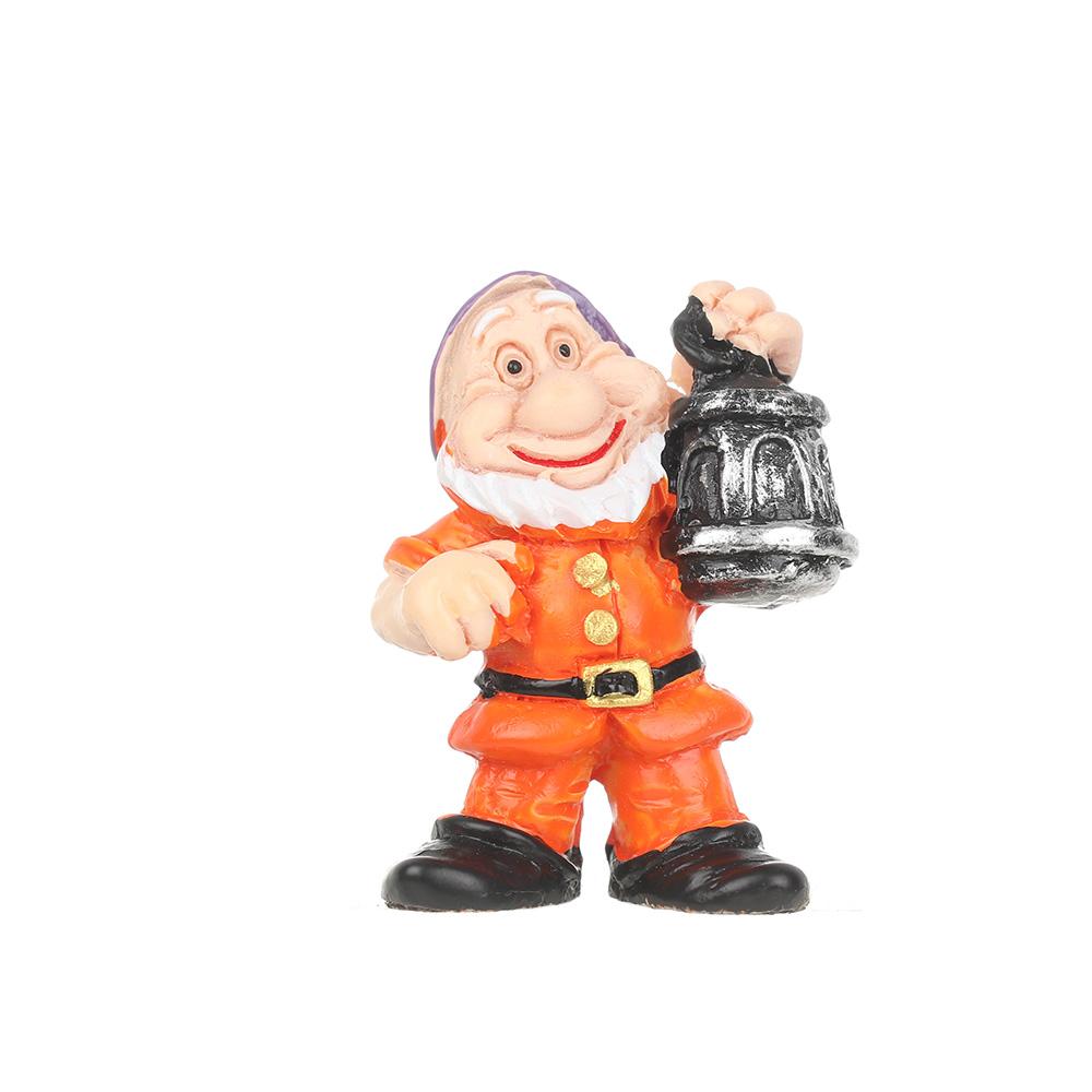 1pcs Miniature Drunk Elves Figurines Ornaments Set Mini Dwarf Pig Statues for Planter Flowerpot Decor Accessories