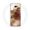 Case - Samsung - Galaxy A8 2016 - Brown - American Pit Bull Terrier - Flexible