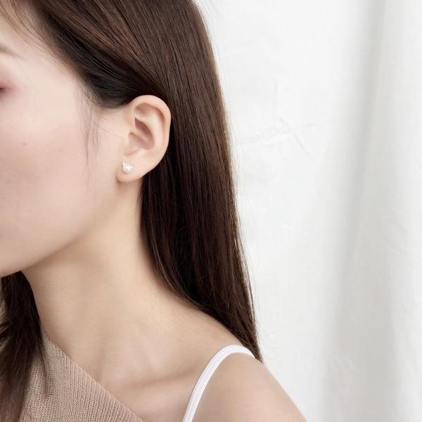 Модные серьги, стильные индивидуальные украшения, серебряные серьги с маленьким жемчугом и кошкой для женщин и девочек, летние серьги с цветком ромашки, Pendientes