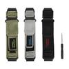 Huami T Rex Ultra Smartwatch uchun neylon soat tasmasi, Velcro qisqichi, nafas oladigan to'qilgan almashtiriladigan