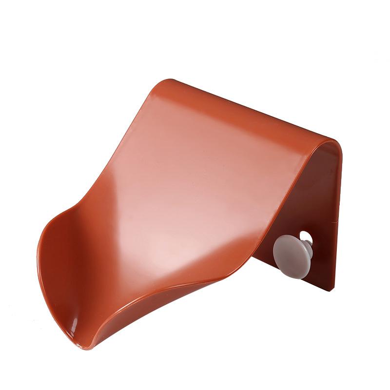 Drainage Soap Box Multifunctional Soap Hanging Box Seamless Wall-mounted Draining Soap Box
