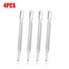 1Pcs/4Pcs Cuticle Pusher Double Sided - Sharp Edge Spoon Shaped Dual Ended Cuticle Pusher Remover Clean Manicure Pedicure