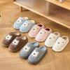 Winter Women Home Slippers Plush Warm Thick Bottom Slides Breathable Soft Non-slip Slippers Indoor Outdoor Men Casual Slippers