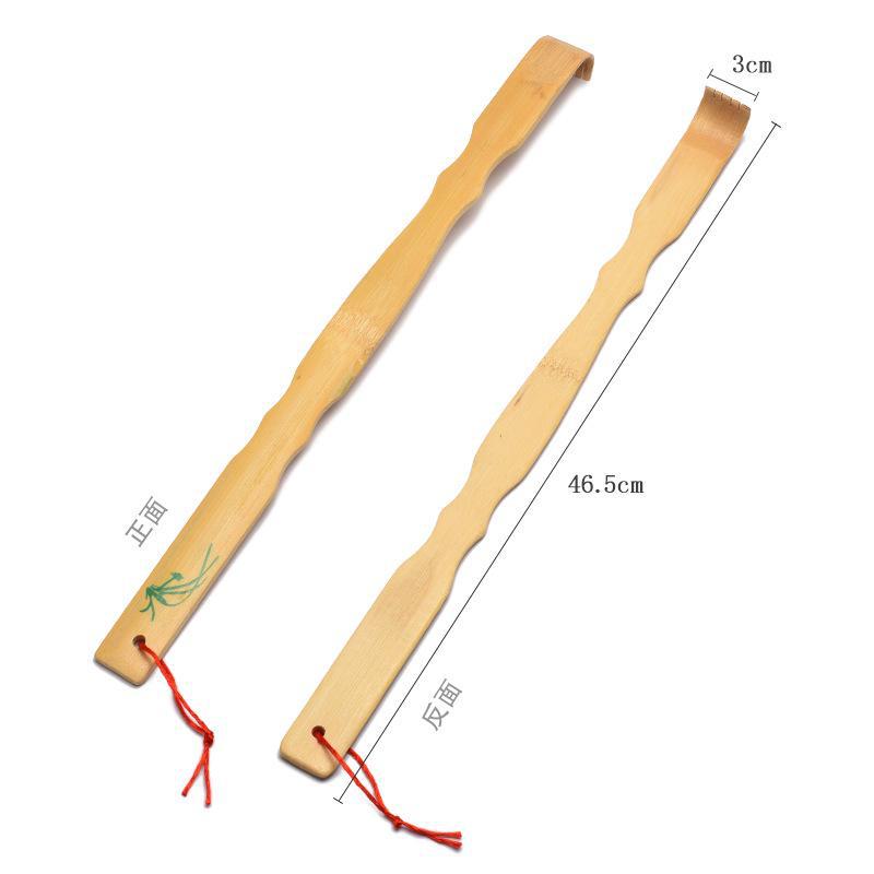 Handcrafted Bamboo Back Scratcher - Perfect for Independent Use and Elder Care.